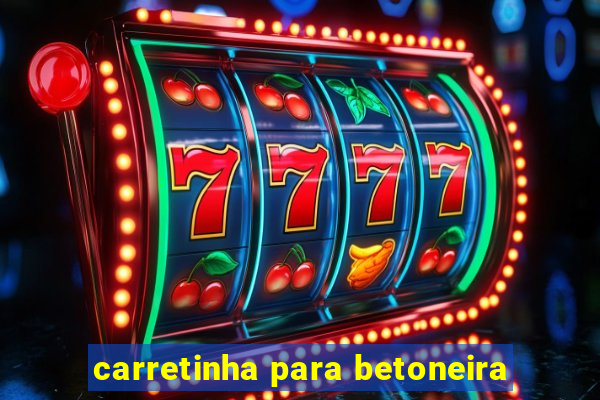 carretinha para betoneira